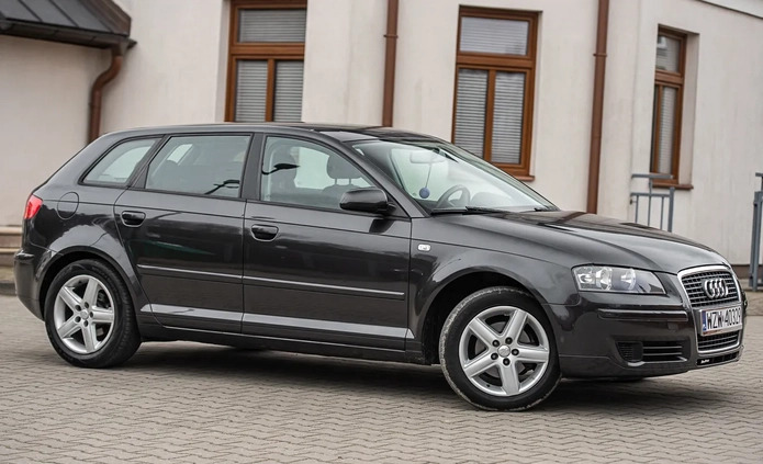 Audi A3 cena 22900 przebieg: 237000, rok produkcji 2006 z Bełchatów małe 211